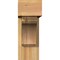 Ekena Millwork Legacy Block Rough Sawn Bracket w/ Offset Brace, Western Red Cedar, 6"W x 16"D x 16"H BKT0604X16X16LEC05RWR - alternate 2